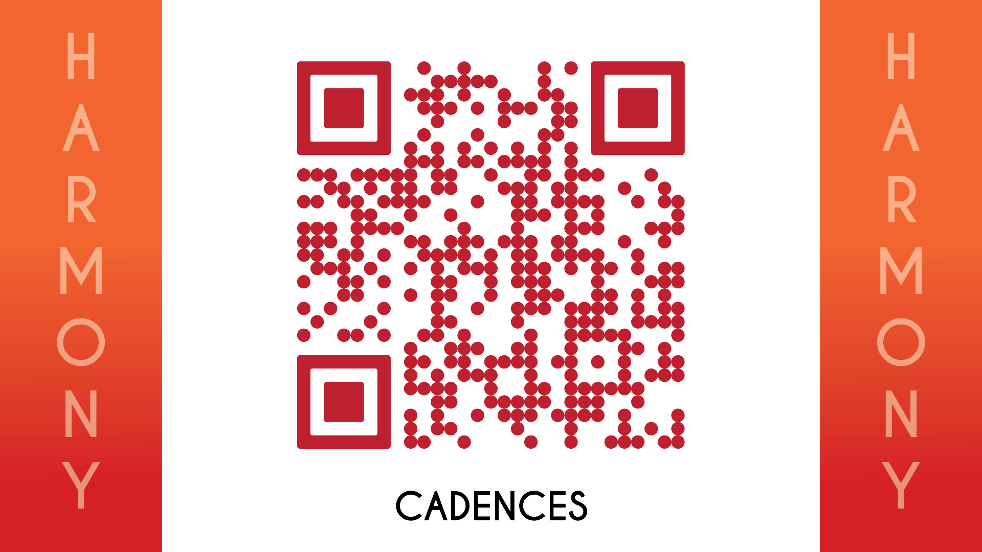 QR code printed at the bottom of every wallchart